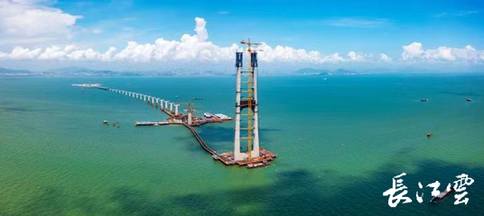 超级跨海集群工程取得关键进展:世界最高海中大桥今天封顶